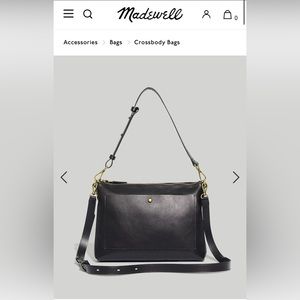 NWT Madewell Transport Crossbody Bag - Wine Color